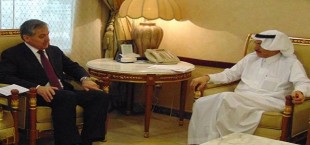 Встреча Главы внешнеполитического ведомства с Министром экономики и планирования Саудовской Аравии
